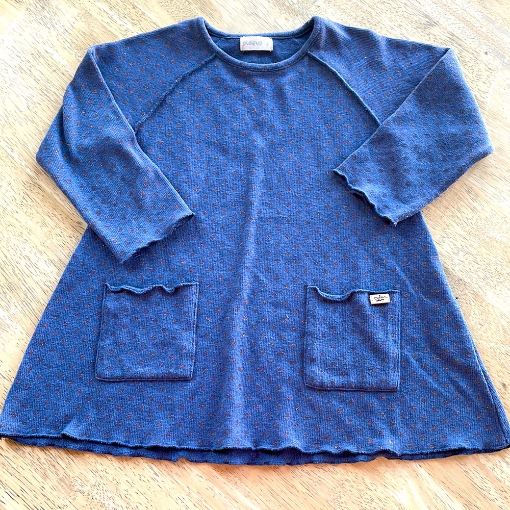 Play up girls 4T sparkle sweater tunic
